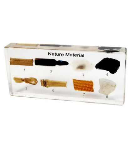 Model - Přírodní materiály