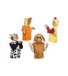 Farma - kostýmy (kachna, kráva, pes, kohout) + CD