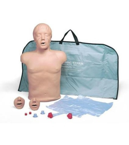 CPR Torzo Brad - Dospělý, nácvik dýchání z úst do úst a masáže srdce