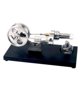 Stirlingův motor - model se skleněným cylindrem