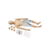 CPR resuscitační torzo - životní velikost + signalizační jednotka