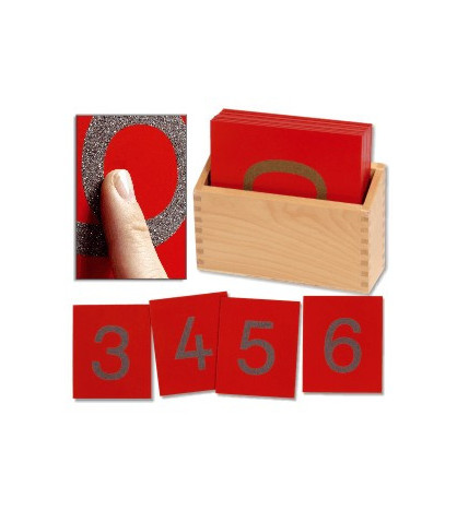 Uložný box na pískové tvary, čísla a tečky