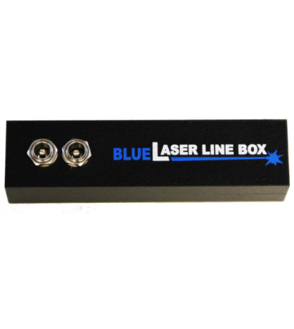 Laser line box LB1/450, modrý, se zdrojem