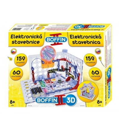 Elektronická stavebnice Boffin II 3D