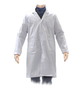 Laboratorní plášť, pánský, bavlna/polyester, vel. S M