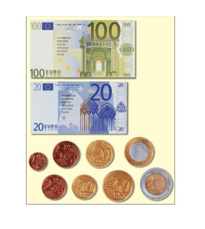 Euro mince (80ks)