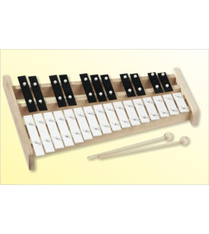 Sopránový metalofon (41cm) chromatický