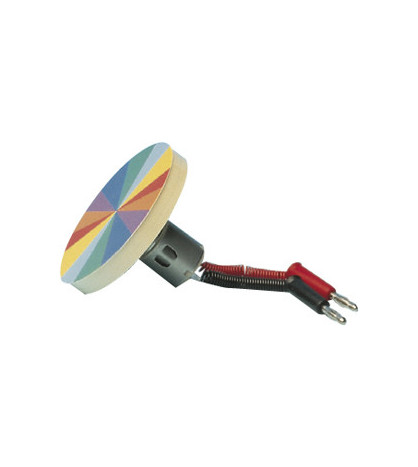 Newtonův disk s motorkem