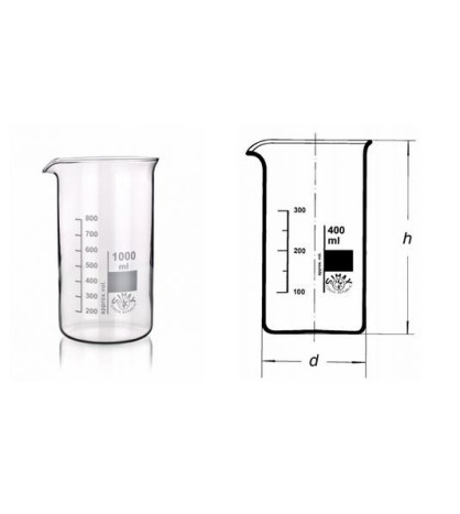 Kádinka vysoká s výlevkou 600ml