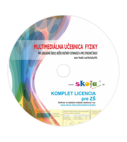 Digitální učebnice Fyziky - ZŠ - školní licence KOMPLET ZŠ