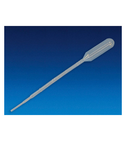 Plastová Pasteur pipeta 1ml, nesterilní, b/500 ks