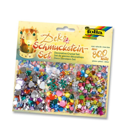 Dekorativní sada kamínků 800ks
