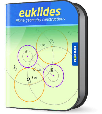 EUKLIDES Konstrukční program rovinné geometrie pro 1 lic. mozaBOOK