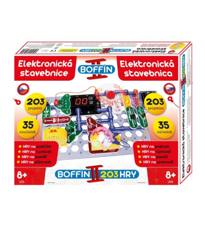 Elektronická stavebnice Boffin II 203 HRY