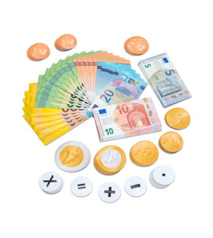Velká magnetická sada Euro peněz