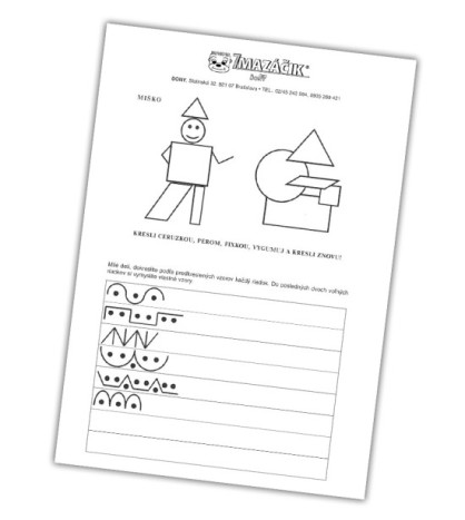 SADA Smázáčky Matematika (3 Smazáčky Miško, Peťko, Palko) (formát A5)