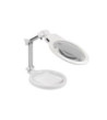 Lupa stolní s LED osvětlením 2x, 6x; průměr 130mm