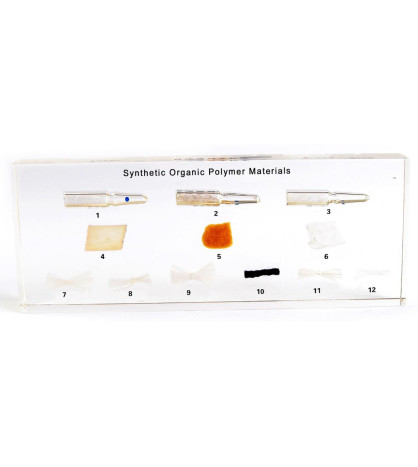 Model - Syntetické, organické a polymerní materiály