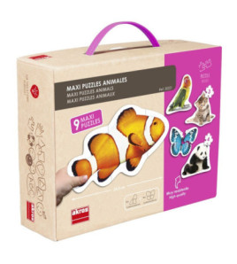 Zvířata - maxi puzzle 9ks