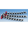 Biochemie - model tuků (glyceroltristearin)