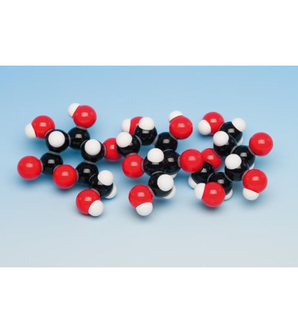 Biochemie - model polysacharidů (škrob C6H10O5)