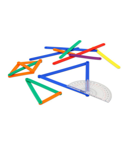 Geometrie - úhlové lišty 72 ks