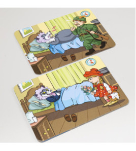 Červená čepička, magnetické obrázky