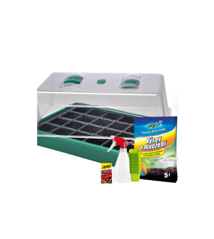 Sada kompaktního skleníku na okno