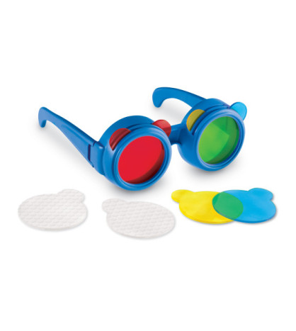 Brýle s barevnými sklíčky