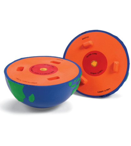 Země - pěnový model