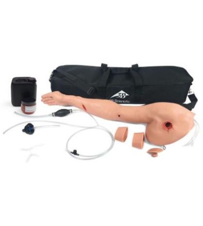Cvičný model - simulátor horní končetiny pro ošetření a kontrolu krvácení (hemorragie)