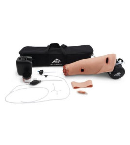 Cvičný model - simulátor dolní končetiny pro ošetření a kontrolu krvácení (hemorragie)