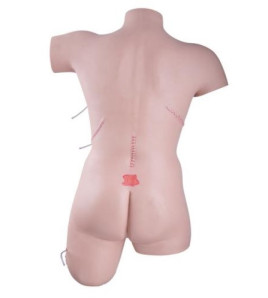 Cvičný model - simulátor pro ošetřování ran a obvazové techniky