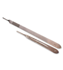 Rukojeť pro skalpel Nr. 4 dlouhá, 220mm