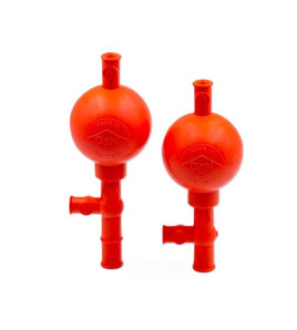 Balónek pipetovací červený gumový