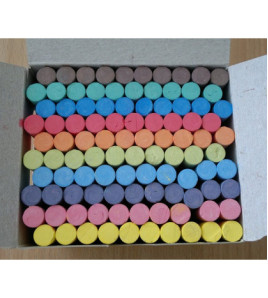 Křída se sníženou prašností - 10 barevná (100 ks)