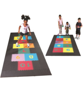 Pěnová podložka - puzzle Školka