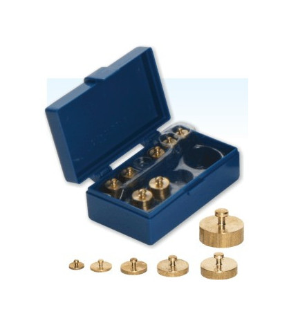 Sada závaží - klasik do 50 g - mosazná