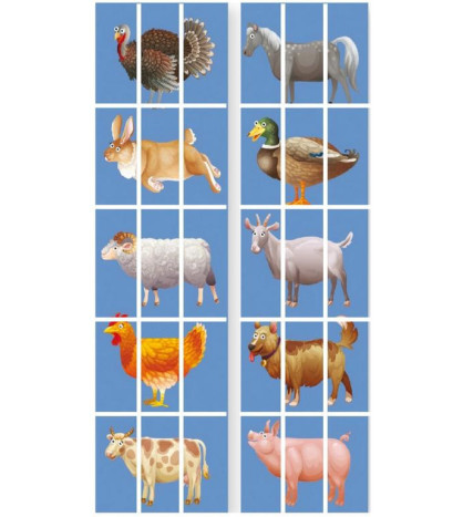 Kobercová skládačka - Farma