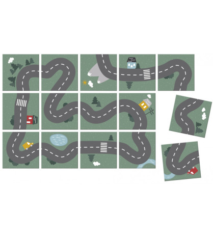 Kobercová skládačka - Cesta