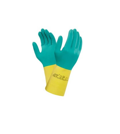 Ochranné chemické rukavice, kyselinovzdorné, vel. S 7