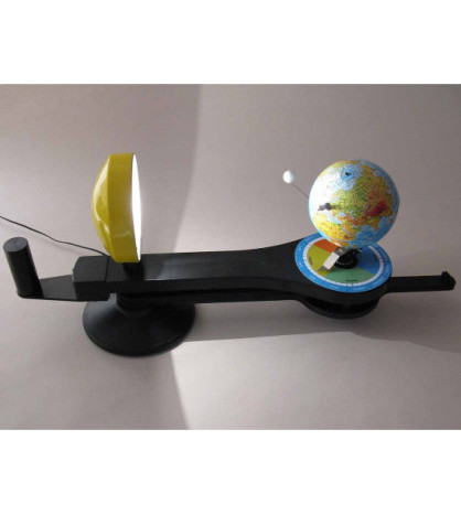 Planetárium Orbit Tellurium 2, oběžné dráhy astronomické soustavy Slunce-Země-Měsíc