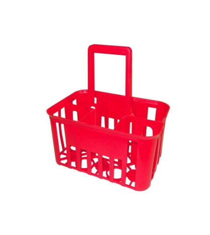 Nosič na láhve, 6 míst, PE