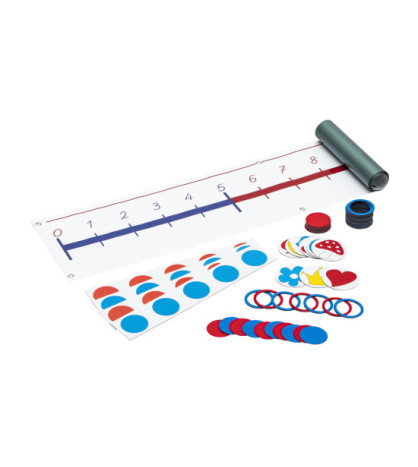 Magnetická číselná os 0 - 20 s príslušenstvom