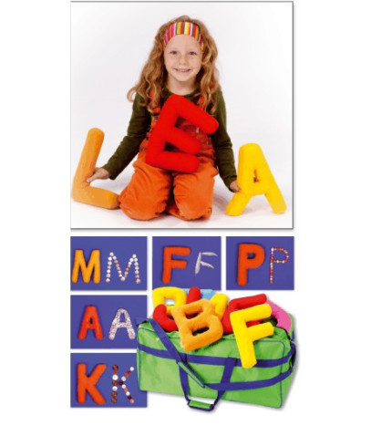 Velká látková písmena