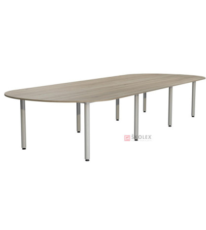 Stůl jednací - ovál (760x4400x1600 mm)