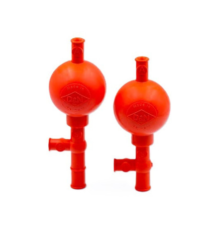 Balónek pipetovací červený gumový