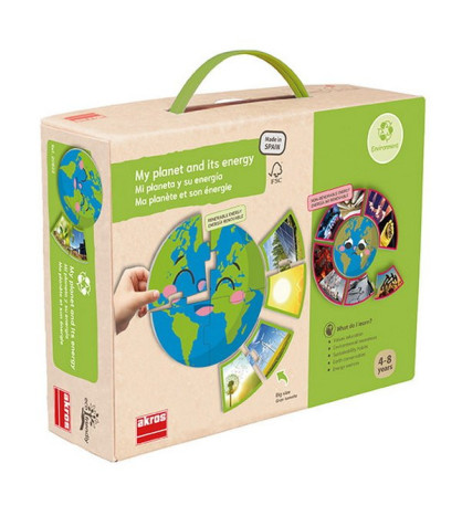 Hra puzzle - Moje planeta a její energie