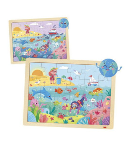 Set 4x puzzle - Zachraňme planetu