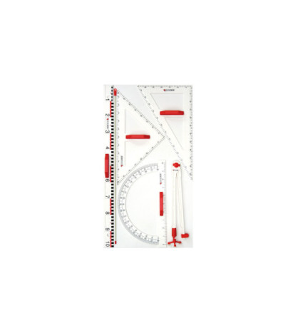 Sada tabulových rýsovacích pomůcek - magnetická